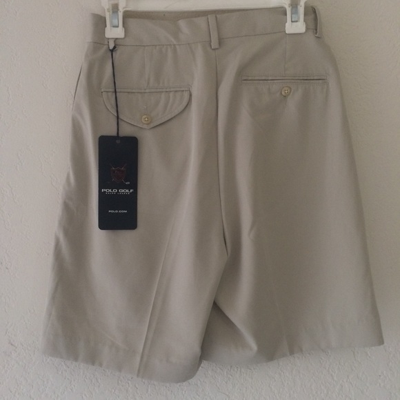 Polo Golf Ralph Lauren khaki shorts nwt waist 29 - Picture 2 of 8